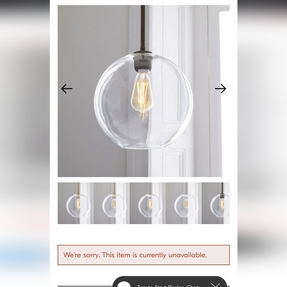 West Elm Pendant Light - Picture 2 of 5